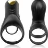 DARENCI DARE Darenci Penis Ring - Vibrator - Cock Ring - Mannen & Vrouwen - G-spot Stimulator - Elektrisch - Oplaadbaar - Penis Stimulator - Remote Control - Zwart -Cottelli Collection Shop 550x576 3