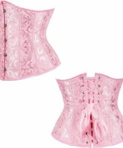 Merkloos Sexy Roze Underbust Korset - Waist Trainer | Maat 48 | Mooie Lingerie Korsetten 13 Merkloos Sexy Roze Underbust Korset - Waist Trainer | Maat 48 | Mooie Lingerie Korsetten -Cottelli Collection Shop 550x580 3