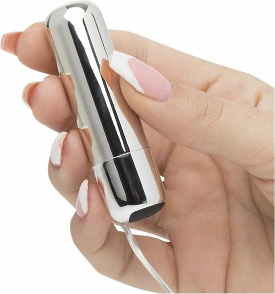 Fifty Shades Relentless Vibrations Remote Control Pleasure Egg - Zwart/ Zilver 7 Fifty Shades Relentless Vibrations Remote Control Pleasure Egg - Zwart/ Zilver - Afbeelding 7