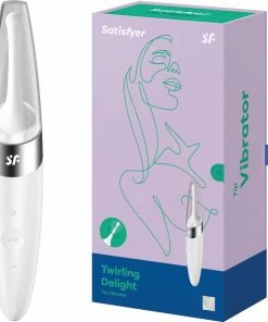 SATISFYER | Satisfyer Twirling Delight Clit Tip Stimulating - White