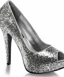 TWINKLE 18G Zilver Glitter - (EU 35 = US 5) - Funtasma