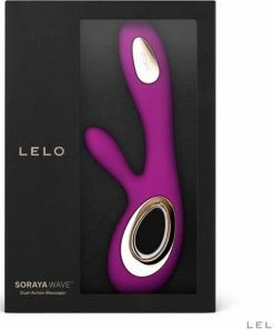 LELO SORAYA Wave Luxe Rabbit-stimulator Deep Rose Met Unieke WaveMotion-technologie Voor Een Plezierige Ervaring Voor Het Hele Lichaam -Cottelli Collection Shop 550x602 1