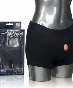 California Exotic Packer Gear - Short Harnas Zwart -Cottelli Collection Shop 550x607 3