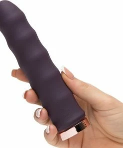 Fifty Shades Klassieke Geribbelde Vibrator Oplaadbaar - Paars -Cottelli Collection Shop 550x608