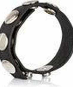 CalExotics - COLT Leather C/B Strap 5-snap - Rings Zwart 15 CalExotics - COLT Leather C/B Strap 5-snap - Rings Zwart -Cottelli Collection Shop 550x611 2