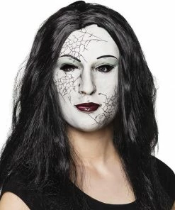Merkloos Zombie Latex Masker Met Haar -Cottelli Collection Shop 550x616 4