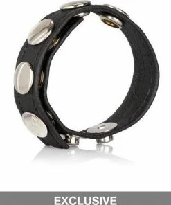 CalExotics - COLT Leather C/B Strap 5-snap - Rings Zwart 12 CalExotics - COLT Leather C/B Strap 5-snap - Rings Zwart -Cottelli Collection Shop 550x625 1