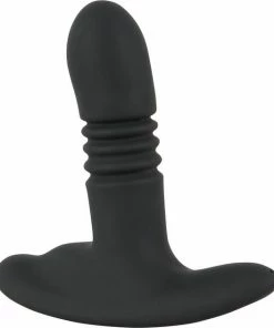 XOUXOU Stotende En Vibrerende Buttplug - Zwart