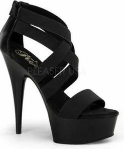 Delight-669 Black - (EU 40 = US 10) - Pleaser