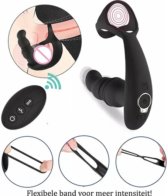 TipsToys Anaal Buttplug Vibrators - Prostaat Stimulator Seksspeeltjes 10 TipsToys Anaal Buttplug Vibrators - Prostaat Stimulator Seksspeeltjes - Afbeelding 10