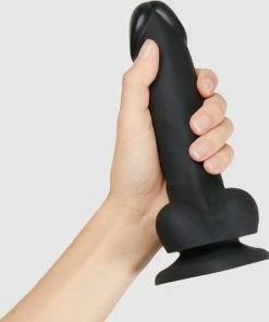 Strap-On-Me Soft Realistic Dildo Met Zuignap - Zwart - Maat L -Cottelli Collection Shop 550x648 1
