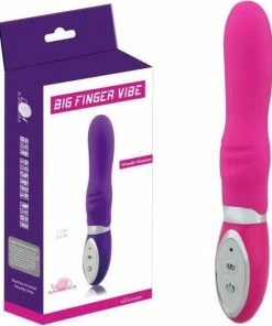 APHRODISIA Big Finger Vibe 10 Trilstanden - Stimulerend Voor Vrouwen - Seks Toys - G-spot Stimulator - Dildo - Sex Speeltjes - Sex Toys - Erotiek - Vibrators Voor Vrouwen - Seksspeeltjes Voor Koppels - Stimulator - Clitoris - USB - Waterproof