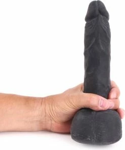 Kiotos Cox Dildo 25,5 X 5,3 Cm - Zwart -Cottelli Collection Shop 550x658 2