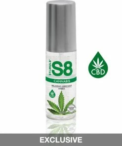 Stimul8 S8 S8 Hybrid Cannabis Lube 50ml - Hybride Glijmiddel -Cottelli Collection Shop 550x660 3