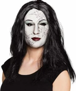 Merkloos Zombie Latex Masker Met Haar -Cottelli Collection Shop 550x667