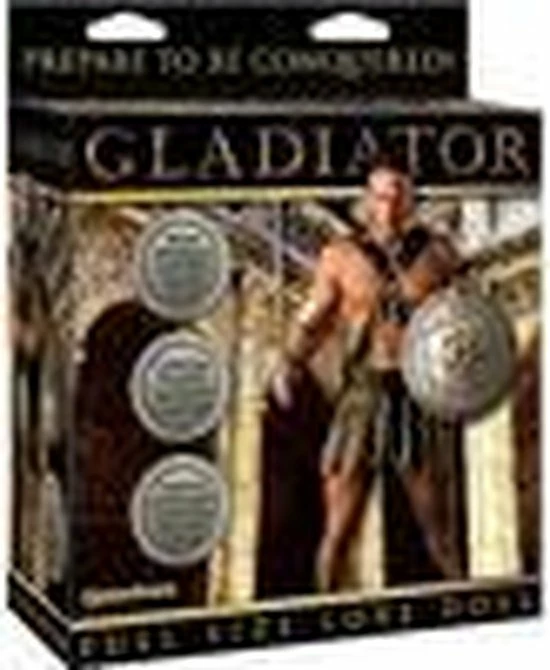 Pipedream Dolls Opblaaspop Gladiator Doll Beige 1 Pipedream Dolls Opblaaspop Gladiator Doll Beige