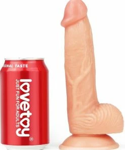 Lovetoy The Ultra Soft Dude Realistische Dildo Van 20 Cm Met Zuignap -Cottelli Collection Shop 550x673 1