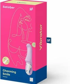 Satisfyer Charming Smile - Vibrator - Lila -Cottelli Collection Shop 550x676