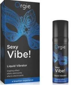 Power Escorts - Sexy Vibe Liquid Vibrator - Uniek Tintelende En Vibrerende Effect Op De Poes En Op Penis - 15ml - ORGIE - 21197