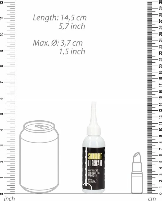Merkloos Urethral Sounding Lubricant - 80 Ml 2 Merkloos Urethral Sounding Lubricant - 80 Ml - Afbeelding 2