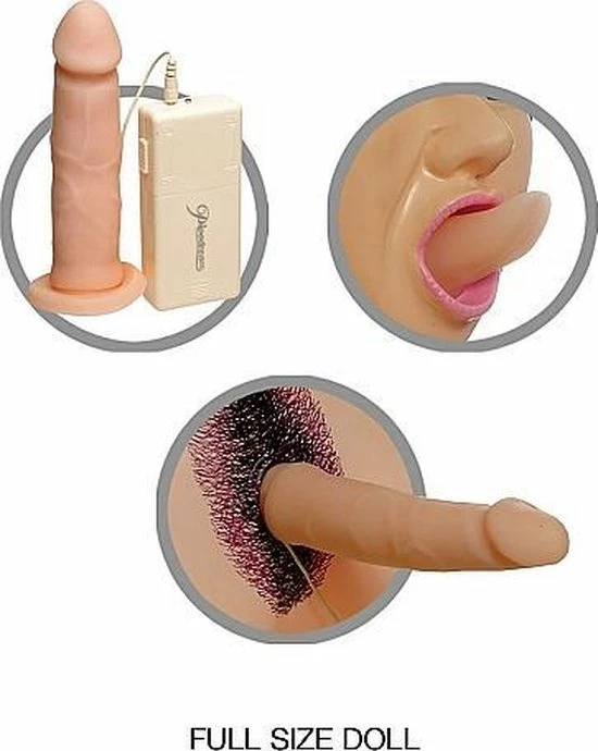 Pipedream Dolls Opblaaspop Gladiator Doll Beige 2 Pipedream Dolls Opblaaspop Gladiator Doll Beige - Afbeelding 2