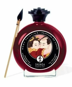 Shunga Eetbare Bodypaint Strawberry Wine 16 Shunga Eetbare Bodypaint Strawberry Wine -Cottelli Collection Shop 550x698 1
