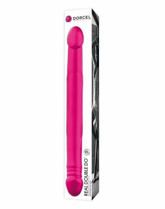 Dorcel Real Dubbele Dildo - Roze 2 Dorcel Real Dubbele Dildo - Roze - Afbeelding 2