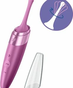 SATISFYER | Satisfyer Twirling Delight Clit Tip Stimulating - White -Cottelli Collection Shop 550x700 2