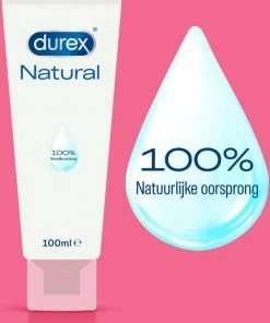 Durex Glijmiddel Natural - Extra Sensitive - 100% Natuurlijk - Waterbasis - 100 Ml -Cottelli Collection Shop 550x702 3