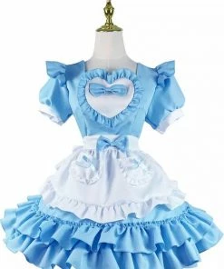 Merkloos SissyMarket - Sissy Maid Kostuum Set - Stijl 2 - Maat : 4XL