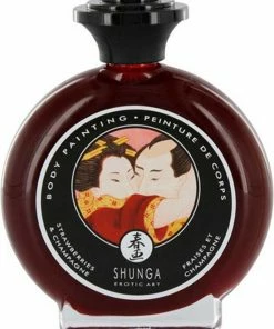 Shunga Eetbare Bodypaint Strawberry Wine 15 Shunga Eetbare Bodypaint Strawberry Wine -Cottelli Collection Shop 550x710