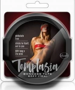 Temptasia - Performance Bondage Tape 18 Mtr - Zwart