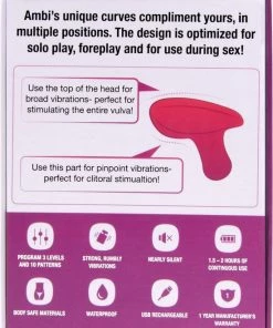 Lovense Ambi - Bullet Vibrator - Roze -Cottelli Collection Shop 550x720 3