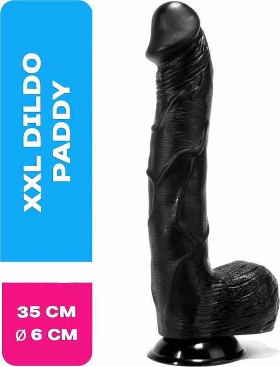 Lusty XXL Dildo Paddy 35 X 6 Cm - Mega Dildo Met Zuignap - Huge Cock - Seksspeeltjes - Sex Toys 1 Lusty XXL Dildo Paddy 35 X 6 Cm - Mega Dildo Met Zuignap - Huge Cock - Seksspeeltjes - Sex Toys