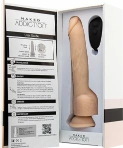 Naked Addiction Realistische Stotende Dildo Met Afstandsbediening - 23 Cm -Cottelli Collection Shop 550x725 2
