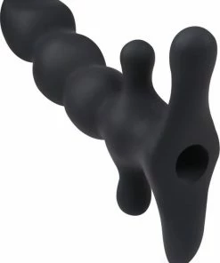 Blackdoor Collection Zwarte Anaal Vibrator - 1 Krachtige Stand - Perineum Stimulator - Stimuleert Ook De Balzak -Cottelli Collection Shop 550x725