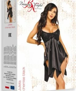 Beauty Night- Julieta Chemise Zwart L/XL 15 Beauty Night- Julieta Chemise Zwart L/XL -Cottelli Collection Shop 550x729 1