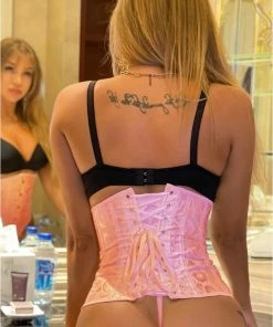 Merkloos Sexy Roze Underbust Korset - Waist Trainer | Maat 48 | Mooie Lingerie Korsetten 11 Merkloos Sexy Roze Underbust Korset - Waist Trainer | Maat 48 | Mooie Lingerie Korsetten -Cottelli Collection Shop 550x730 3