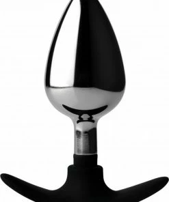 Merkloos Dark Invader Anaalplug Metaal - Large