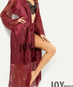 JoyPress Sexy Kimono Dames Medium ( Zwart ) 8 JoyPress Sexy Kimono Dames Medium ( Zwart ) -Cottelli Collection Shop 550x771