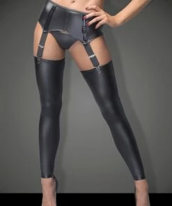 Noir Handmade Jarretelles Gordel Maat S