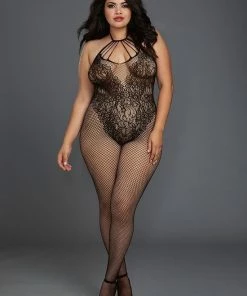 DreamgirlDreamgirl (All) Queen Size Fishnet Bodystocking - Black -Cottelli Collection Shop 550x781 27