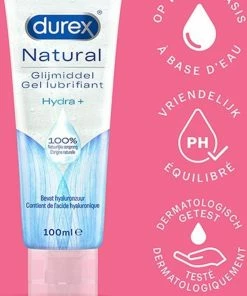 Durex Natural Hydra + - 100% Natuurlijk - Waterbasis Glijmiddel - 100 Ml 10 Durex Natural Hydra + - 100% Natuurlijk - Waterbasis Glijmiddel - 100 Ml -Cottelli Collection Shop 550x782 1