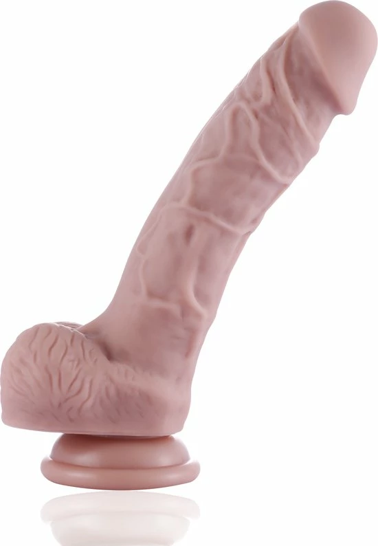 Hismith Premium Siliconen Dildo 19 CM KlicLok 1 Hismith Premium Siliconen Dildo 19 CM KlicLok