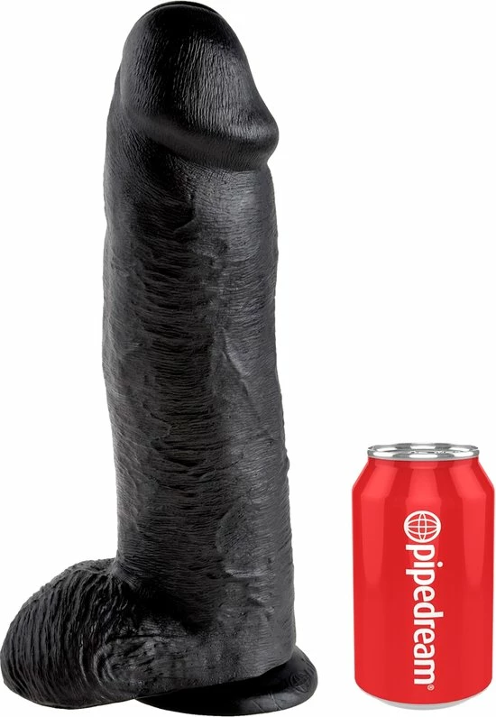 Pipedream King Cock Realistische Dildo Cock - With Balls Zwart - 12 Inch 7 Pipedream King Cock Realistische Dildo Cock - With Balls Zwart - 12 Inch - Afbeelding 7