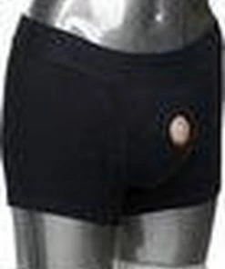 California Exotic Packer Gear - Short Harnas Zwart -Cottelli Collection Shop 550x797 1