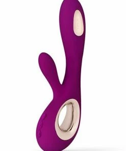 LELO SORAYA Wave Luxe Rabbit-stimulator Deep Rose Met Unieke WaveMotion-technologie Voor Een Plezierige Ervaring Voor Het Hele Lichaam -Cottelli Collection Shop 550x799