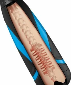 Satisfyer Men Masturbator Sleeve Kinky Waves - Transparant -Cottelli Collection Shop 550x801