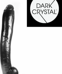 Dark Crystal XXL Dildo 37,5 X 6 Cm - Zwart -Cottelli Collection Shop 550x804 1