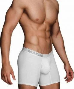 MACHO UNDERWEAR | Macho - Mc087 Large Boxer White Size Xl -Cottelli Collection Shop 550x808 2